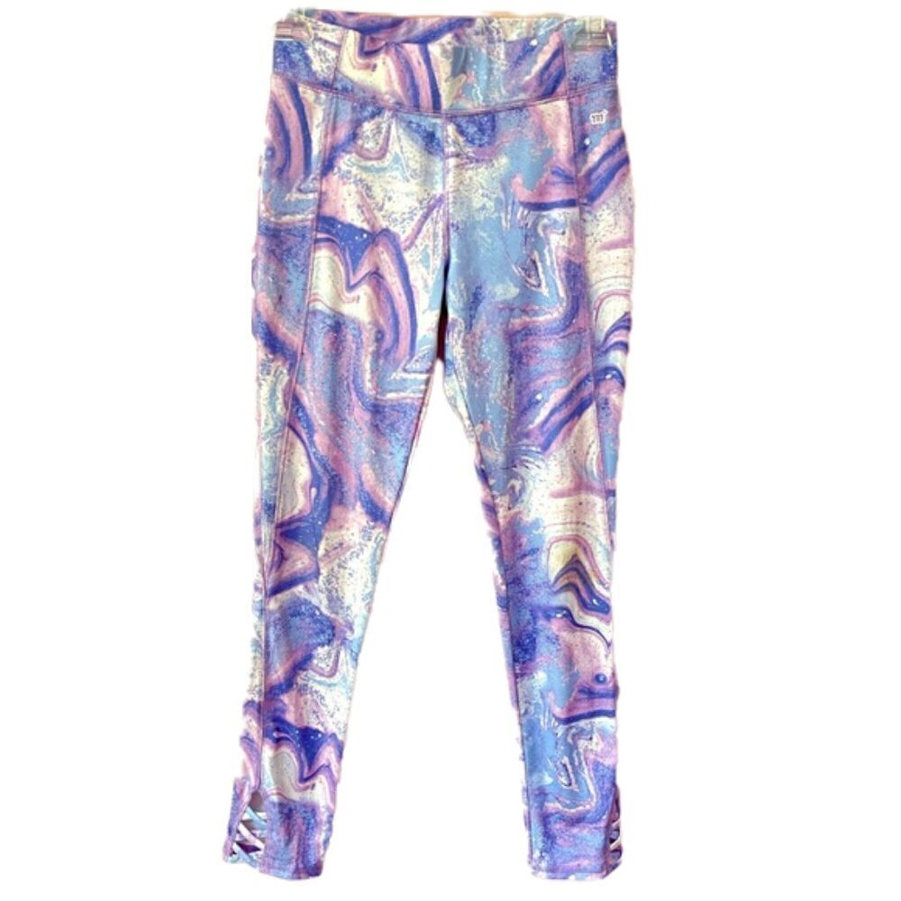 ❤️ MORE THAN MAGIC girls leggings with criss cross Perfect!